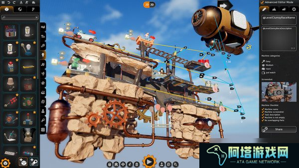 Steam每日特惠：模拟解谜游戏《疯狂机器3》-90%