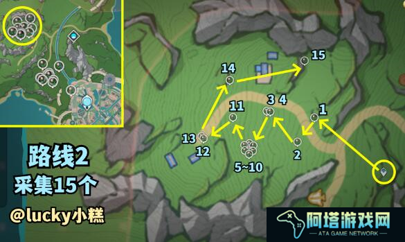 原神4.6虹彩蔷薇刷新位置在哪里2