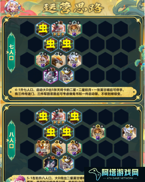 云顶之弈天将虫子阵容搭配7