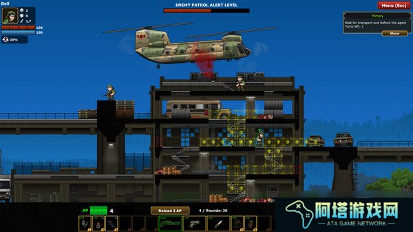 2D平台军事《侦锋相对》Steam发售 完成秘密特殊任务