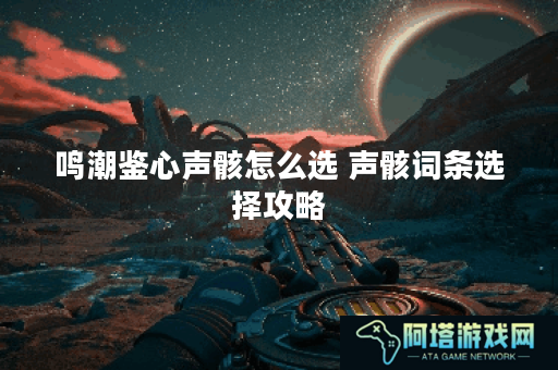 鸣潮鉴心声骸怎么选 声骸词条选择攻略