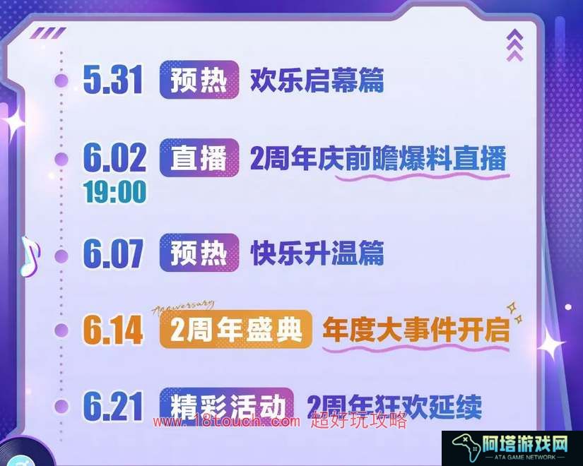 蛋仔派对2周年庆活动内容爆料