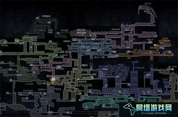 空洞骑士地图探索顺序