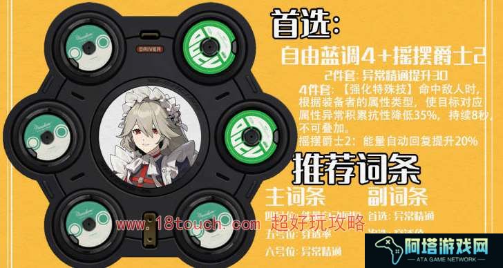 绝区零丽娜驱动盘搭配推荐