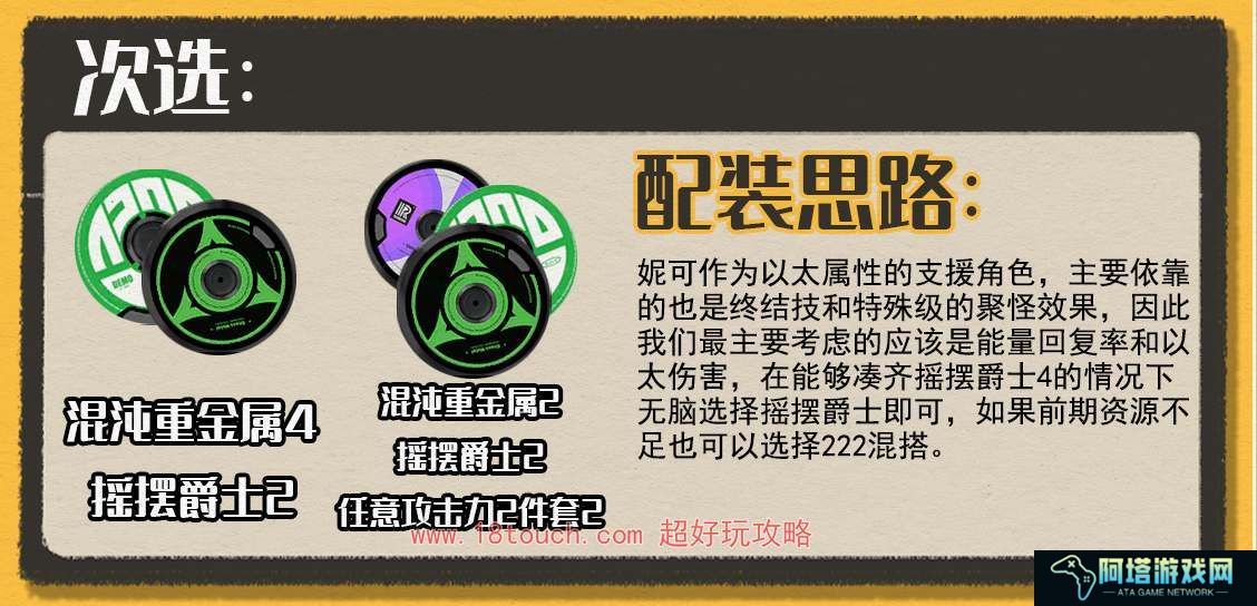 绝区零妮可驱动盘搭配攻略