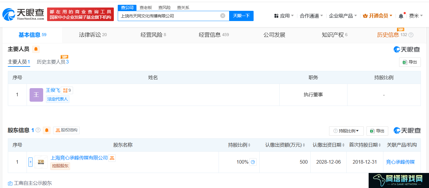 公司关联关系图